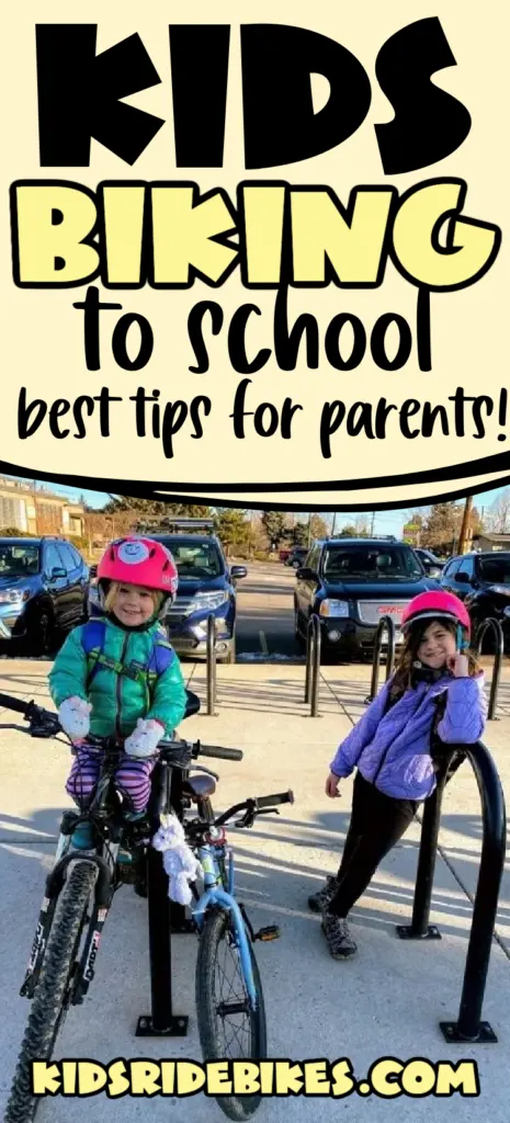 Kids biking to school tips