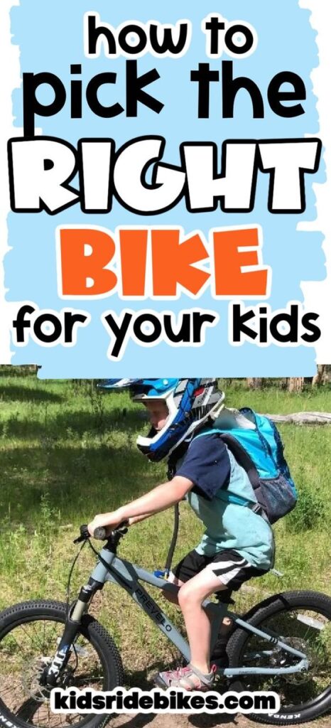 How to pick the best bike for your kid