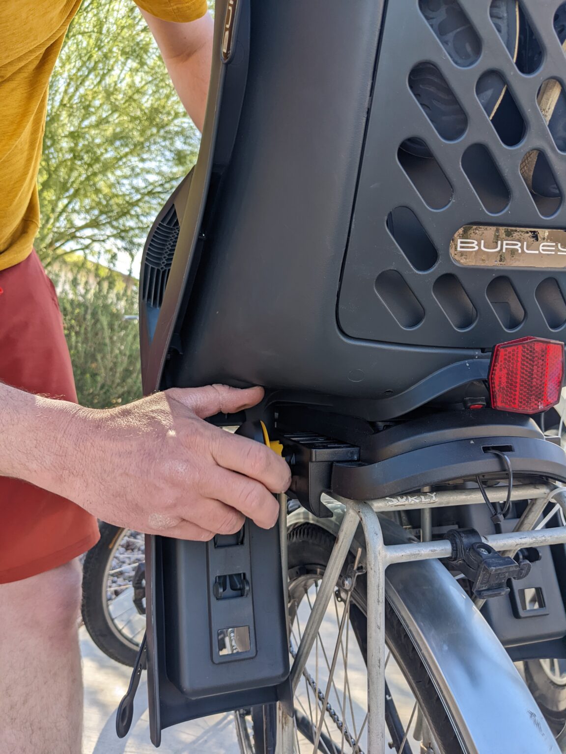 Burley Dash Bike Seat Kids Ride Bikes