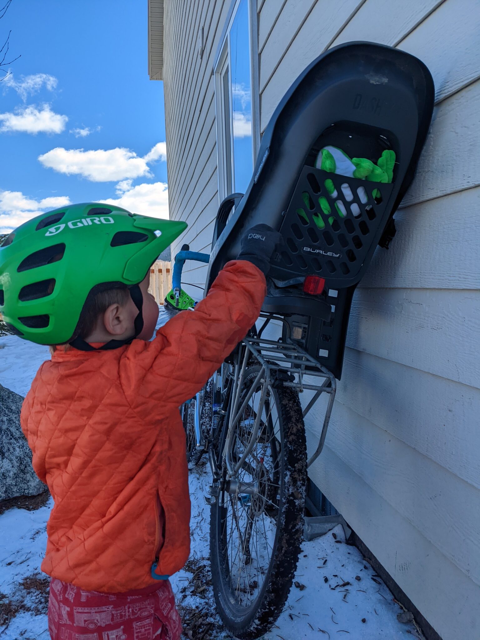 Burley Dash Bike Seat Kids Ride Bikes