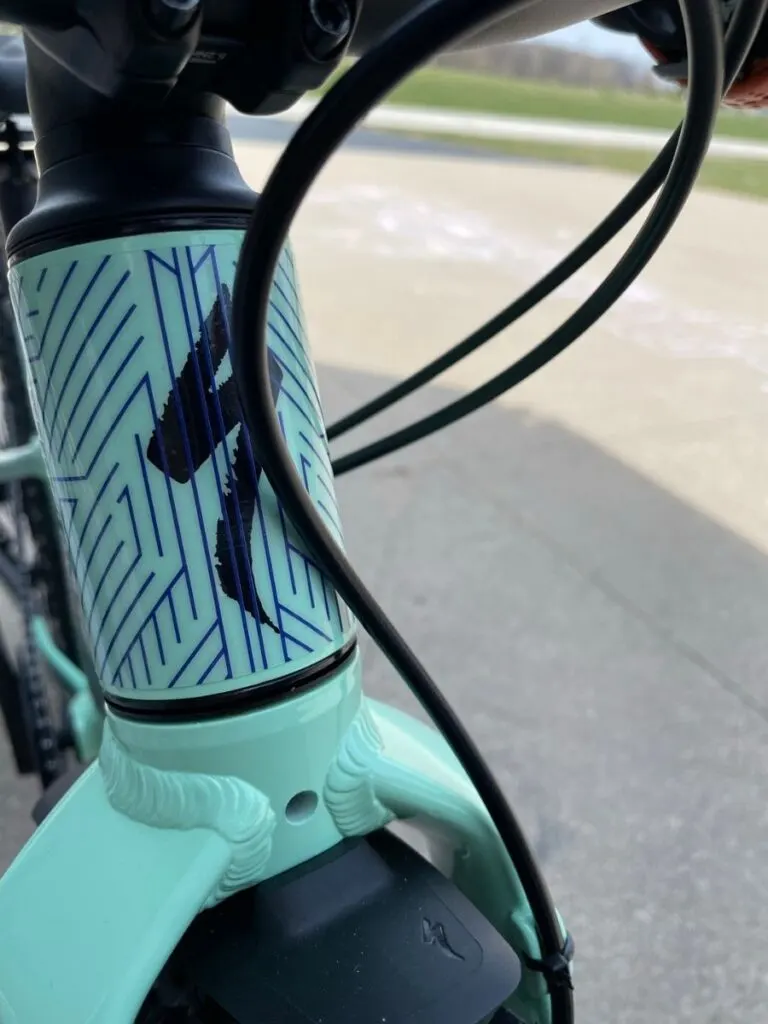 Specialized Riprock 20 with frame keeper wrap