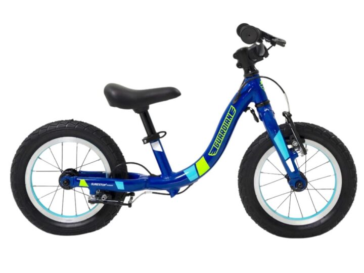 dark blue balance bike