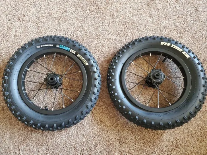 12 INCH TIRES STRAIGHT OUT OF THE BOX